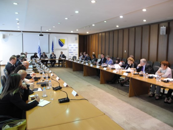 Чланови колегијума оба дома ПСБиХ разговарали у Сарајеву са амбасадорима акредитованим у сједишту ОЕБС-а у Бечу